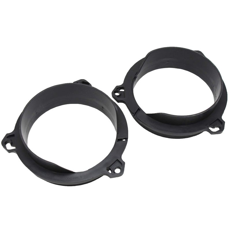 RED WOLF Door Speaker Adapter Spacer Ring 6.5/6.75 Inch Replacement for Toyota 1998-2015, Lexus 1999-2015, Scion 2004-2014 Aftermarket Speaker Adapter Bracket Mount 1 Pair - Image 1